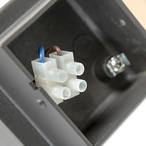 Dánia modern kültéri fali lámpa antracit IP44