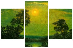 Kép - Imitator of Ralph Albert Blakelock, Moonlight, reprodukciók (90x60 cm)