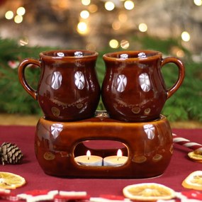 Forralt boros bögrék Ajándék Kera Ceramika