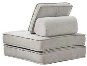 CALMERO kinyitható, multifunkciós kanapé – világosszürke