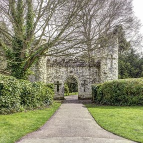 Poszter 50x50cm Reigate kastély Surrey, Assaf Frank