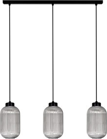 KAJA K-5754 SILVA Szürke Színű Függeszték 3xE27 15W IP20