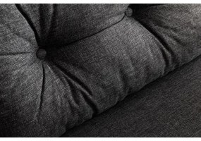 2 személyes kanapéágy Homoko 2-Seater - Sötét Szürke