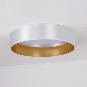 Duolla - LED Mennyezeti lámpa ROLLER LED/24W/230V átm. 45 cm ezüst/arany