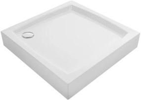 Laveo Bresso négyzet alakú zuhanytálca 90x90 cm fehér JBB696K