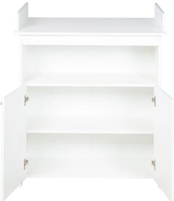 Fehér gyerek komód pelenkázó feltéttel 88x98x75 cm Anton – Roba