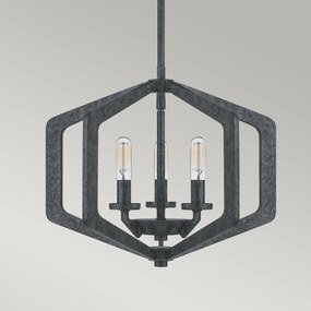 Quoizel klasszikus vintage függeszték vanguard fekete elsqz-vanguard-3p-ok