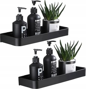 Camkum Zuhanypolc Matt Fekete Sampon Folyadékok Akcesoria 2 Db