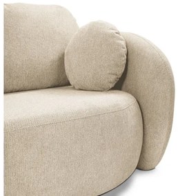 OLBIA ágyazható háromszemélyes kanapé, bézs