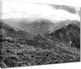 Vászonkép 40x30 Tátra Lengyel hegyek Kilátás