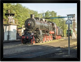 Poszterek keretben 40x30 Gőzmozdony Ty1-76