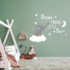 PIPPER | Falmatrica "Elefánt egy felhőn" 120x98cm