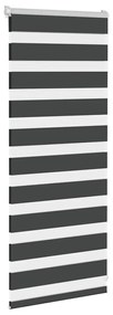 zebrafüggönnyel fekete szövetszélesség 60,9 cm poliészter