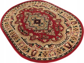 Ovális szőnyeg Bcf 160x220 Klasszikus Divatos Tömör Török Szőnyeg 21r