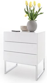 ROCKY XL fehér éjjeliszekrény