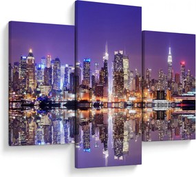 Manhattan képe (90x60 cm)