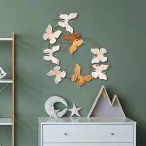 Butterflies fém fali dekoráció, 80 cm – TR891TNL2384