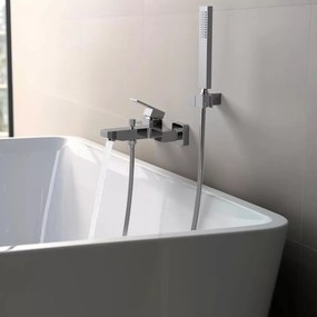 AREZZO design CUBEFIELD kádcsaptelep szett, króm