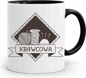 Fekete Bögre Varrónőnek Ajándék fényképes nyomtatással