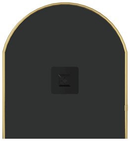 aranyszínű ovális falitükör 70x30 cm