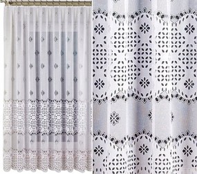 Jacquard függöny mintás 18999, 200x180cm egyenes (kész) szegéllyel