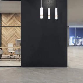 Csillár zsinóron VIDAR 3xGU10/25W/230V fehér