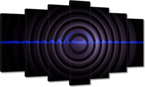 Festmények 140x80 Zenés hullám