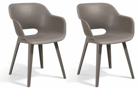 Keter Akola 2 db cappucino színű kültéri szék