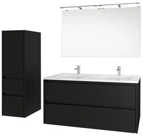 Mereo Mereo, Opto, fürdőszoba szekrény 81 cm, fehér-tölgy riviéra, MER-CN931S