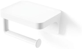 Fehér öntapadós újrahasznosított műanyag WC-papír tartó Flex Adhesive – Umbra