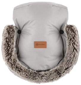 PETITE&amp;MARS-KÉSZLET Baba bundazsák 4 az 1-ben ARCTIC + babakocsi kézvédők Champagne Shower