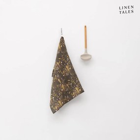 Len konyharuha 45x65 cm Woodland – Linen Tales