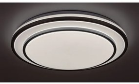 Rabalux 2131 - LED fényerőszabályozható mennyezeti lámpa LUPITA LED/40W/230V ezüstszínű +távirányító