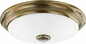 KUTEK BEL-PL-3-P-CR BELLAGIO Kristály Mennyezeti Lámpa E27 IP20