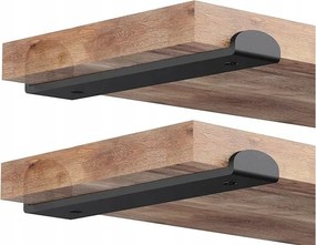 4 db-os fém polctartó szett 25,4 cm