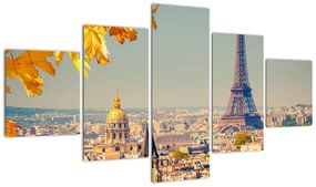 Modern festmény - Párizs - Eiffel -torony (125x70cm)