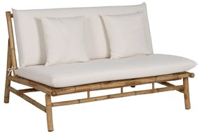 Fehér kanapé 135 cm Bamboo – Ixia