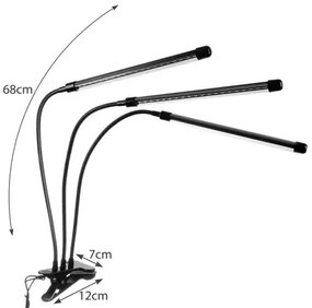 20 LED-es lámpa 3 db növénynövekedéshez Gardlov 19242