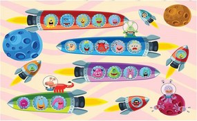 Fotótapéta Gyerekeknek Szörnyek Fotótapéták 208 x 14