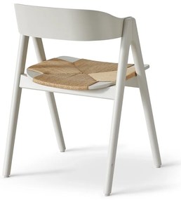 Mette bézs bükkfa étkezőszék rattan ülőfelülettel - Findahl by Hammel