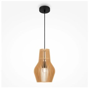 Maytoni MOD191PL-01W - Csillár zsinóron ROOTS 1xE27/40W/230V átm. 20 cm bézs