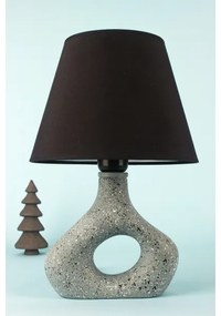 Asztali lámpa 1xE27/40W/230V fekete/zöld