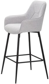 Bárszék szürke készlet 2 db 55x55x109cm
