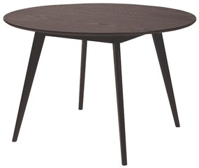 YuRAi fekete étkezőasztal, ⌀ 115 cm - Rowico
