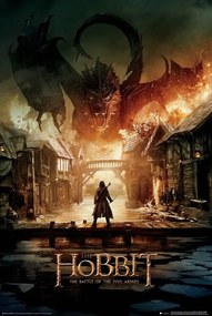 Plakát A Hobbit - Smaug