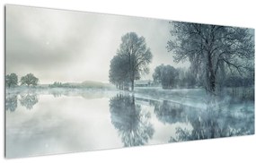 Téli természet képe (120x50 cm)