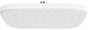 Mexen D-33 fejzuhany 23x23 cm, Fehér/Króm - 79733-02