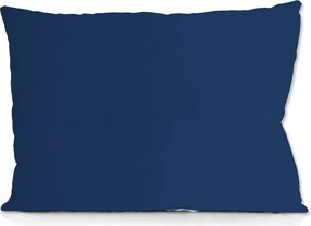 Brotex szatén párnahuzat sötétkék, 30x40 cm, cipzáras