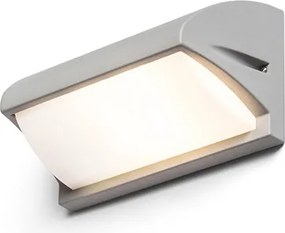 RENDL MORA fali lámpa ezüstszürke 230V LED E27 15W IP54