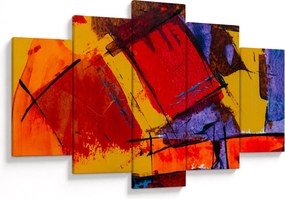 Absztrakciós kép (150x105 cm)